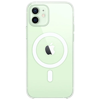 قاب شیشه ای شفاف  Iphone 11 قابلیت شارژ با مگ سیف Clear Case with MagSafe